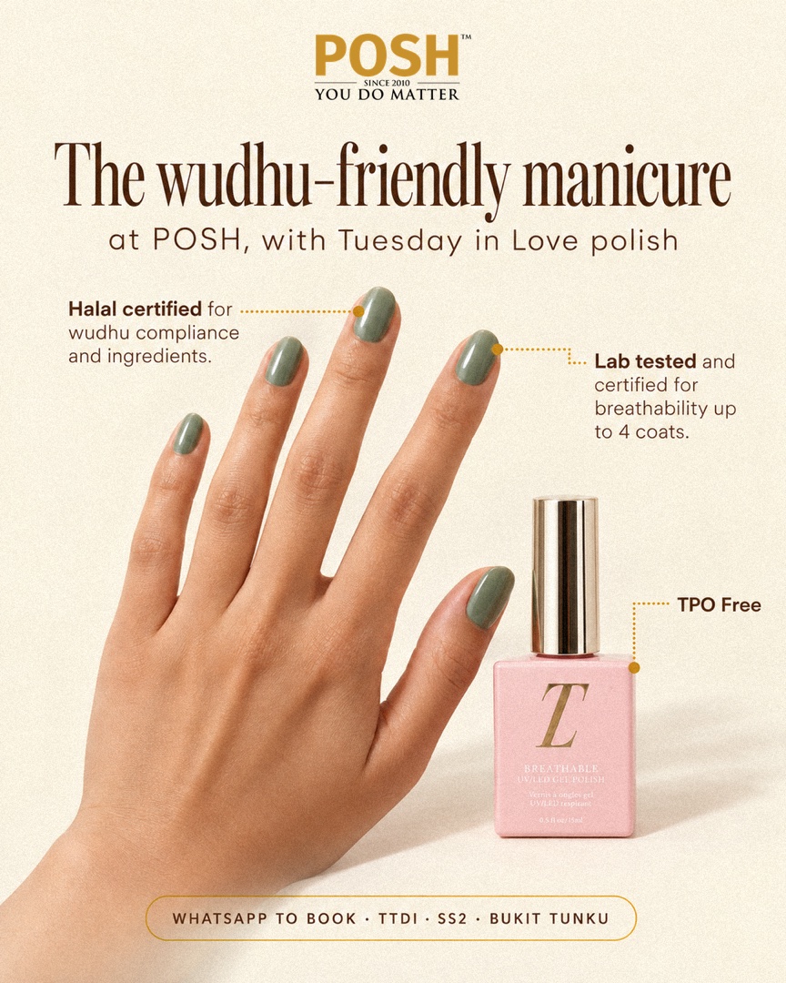 The wudhu-friendly manicure, Static ad